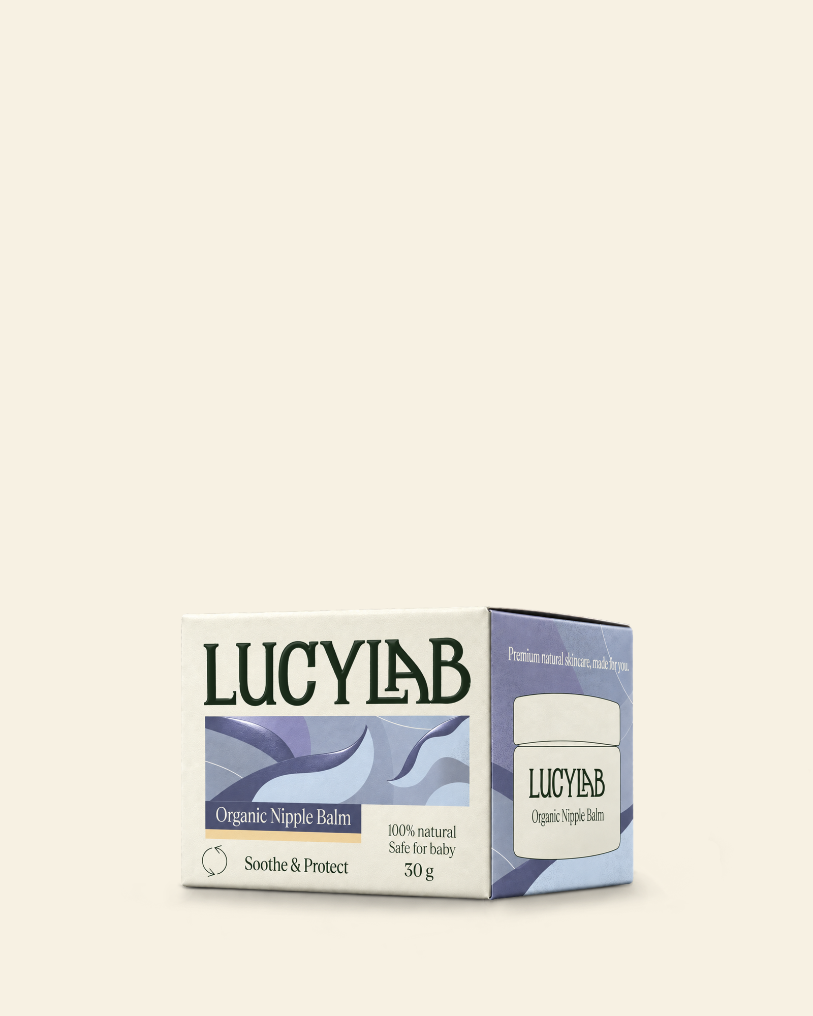 Organic Nipple Balm - Soothe & Protect 30 g | LucyLab