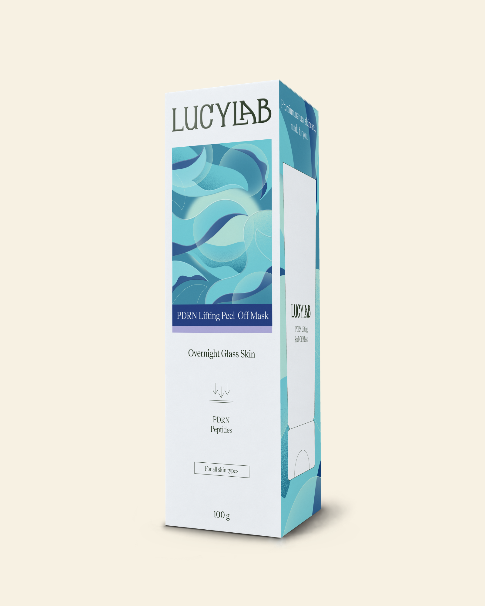 PDRN Lifting Peel-Off Mask - Overnight Glass Skin 100 g | LucyLab