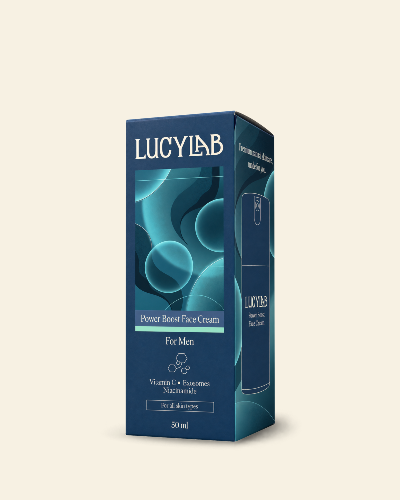 Power Boost Face Cream - For Men 50 ml | LucyLab