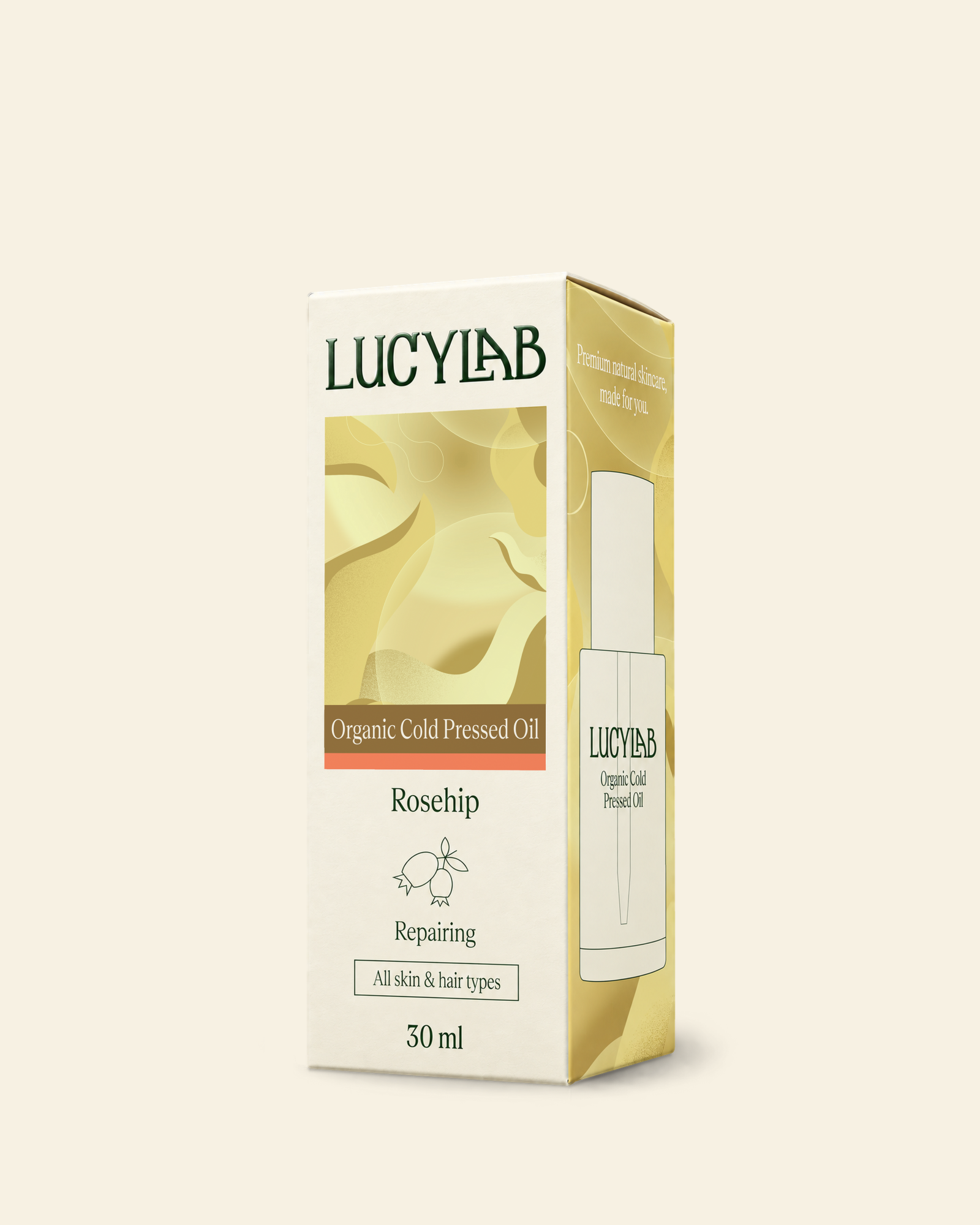 Rosehip - Organic Cold Pressed Oil 30 ml | LucyLab