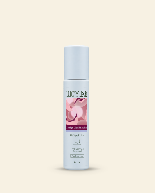 5% Glycolic Acid - Overnight Liquid Exfoliant 30 ml | LucyLab