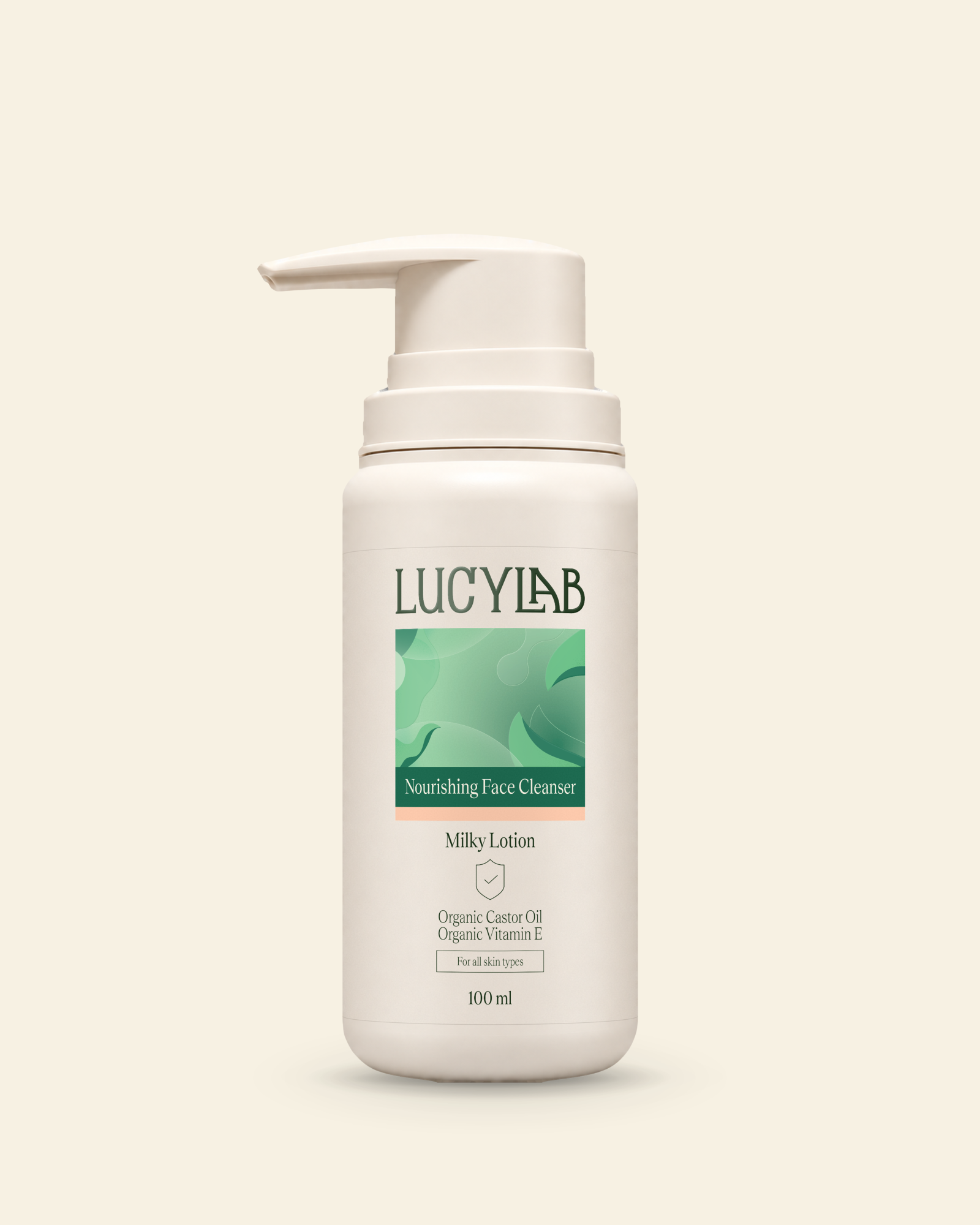 Nourishing Face Cleanser - Milky Lotion 100 ml | LucyLab