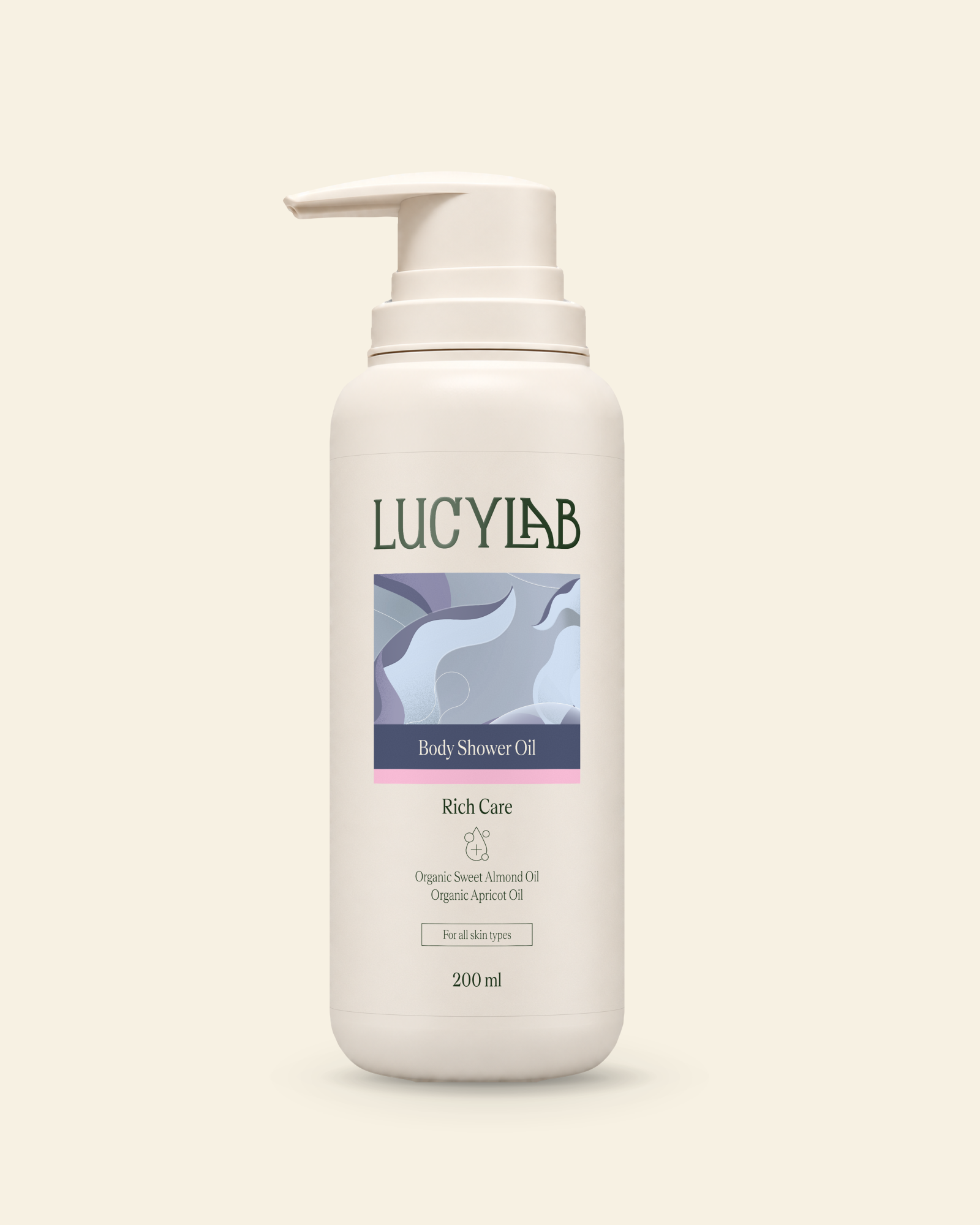 Body Shower Oil - Rich Care 200 ml | LucyLab