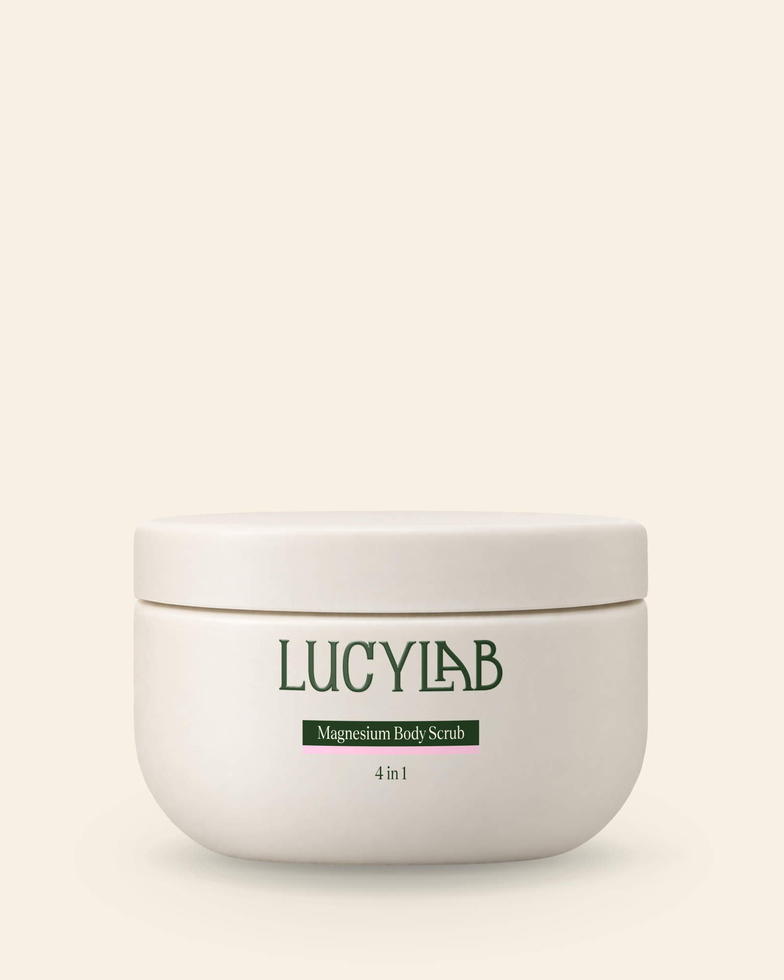 Magnesium Body Scrub 4-in-1, 200 ml | LucyLab