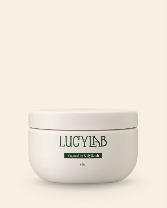 Magnesium Body Scrub 4-in-1, 200 ml | LucyLab