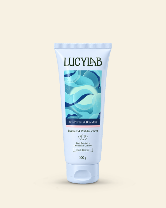 Anti-Redness CICA Mask - Rosacare & Post-Treatment 100 g | LucyLab
