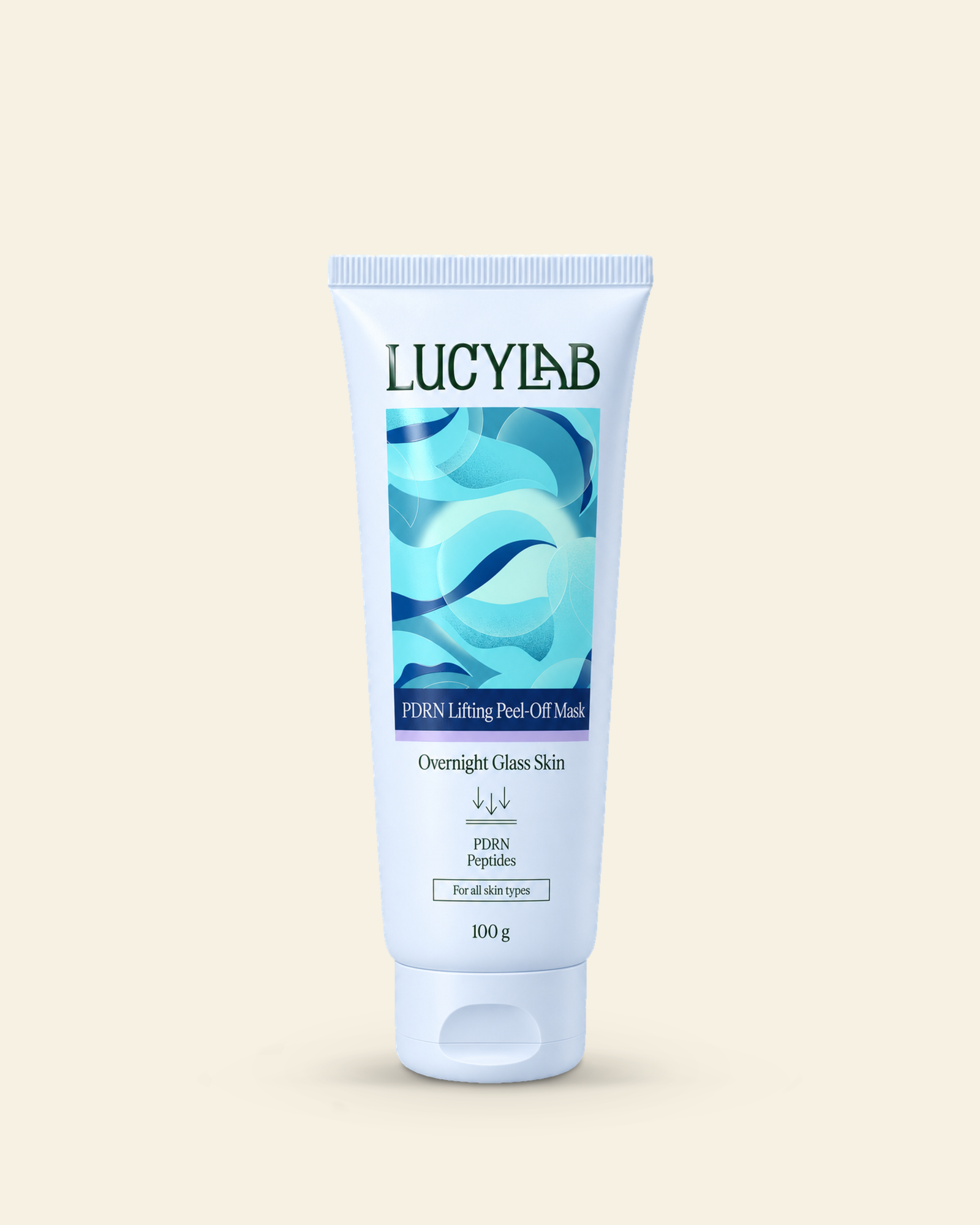 PDRN Lifting Peel-Off Mask - Overnight Glass Skin 100 g | LucyLab