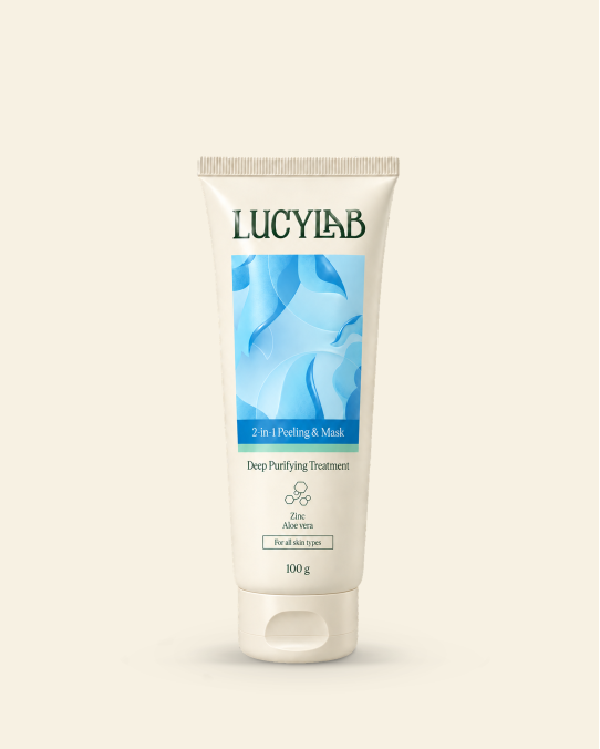 2-in-1 Peeling & Mask - Deep Purifying Treatment 100 g | LucyLab