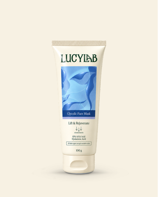 Glycolic Face Mask - Lift & Rejuvenate 100 g | LucyLab