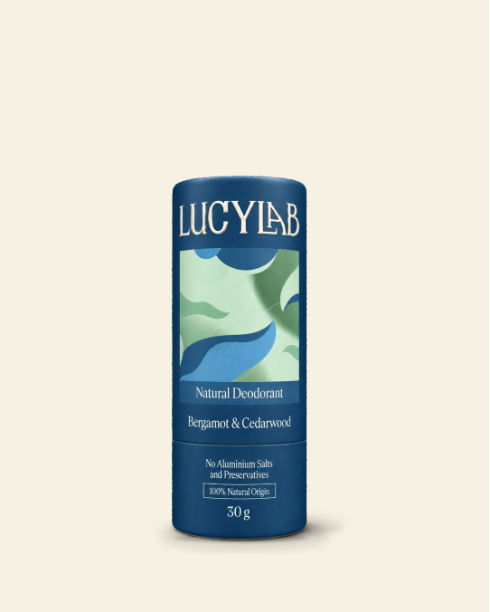Natural Deodorant - Bergamot & Cedarwood for MEN 30 g | LucyLab