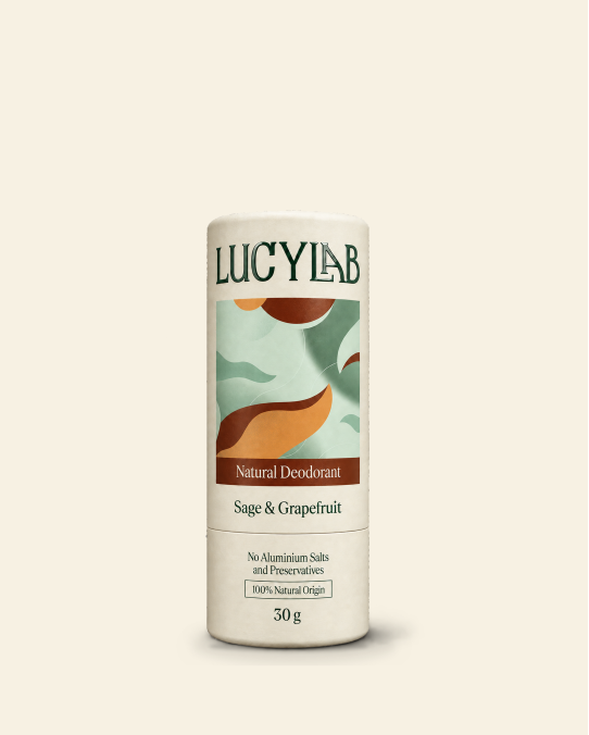 Natural Deodorant - Sage & Grapefruit UNISEX 30 g | LucyLab