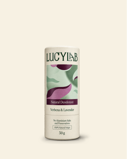 Natural Deodorant - Verbena & Lavender for WOMEN 30 g | LucyLab