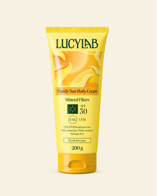 Family Sun Body Cream SPF 50, 200 g | LucyLab