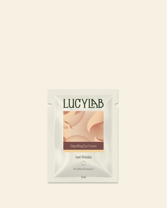 Sample - Depuffing Eye Cream - Anti-Wrinkle 2 ml | LucyLab