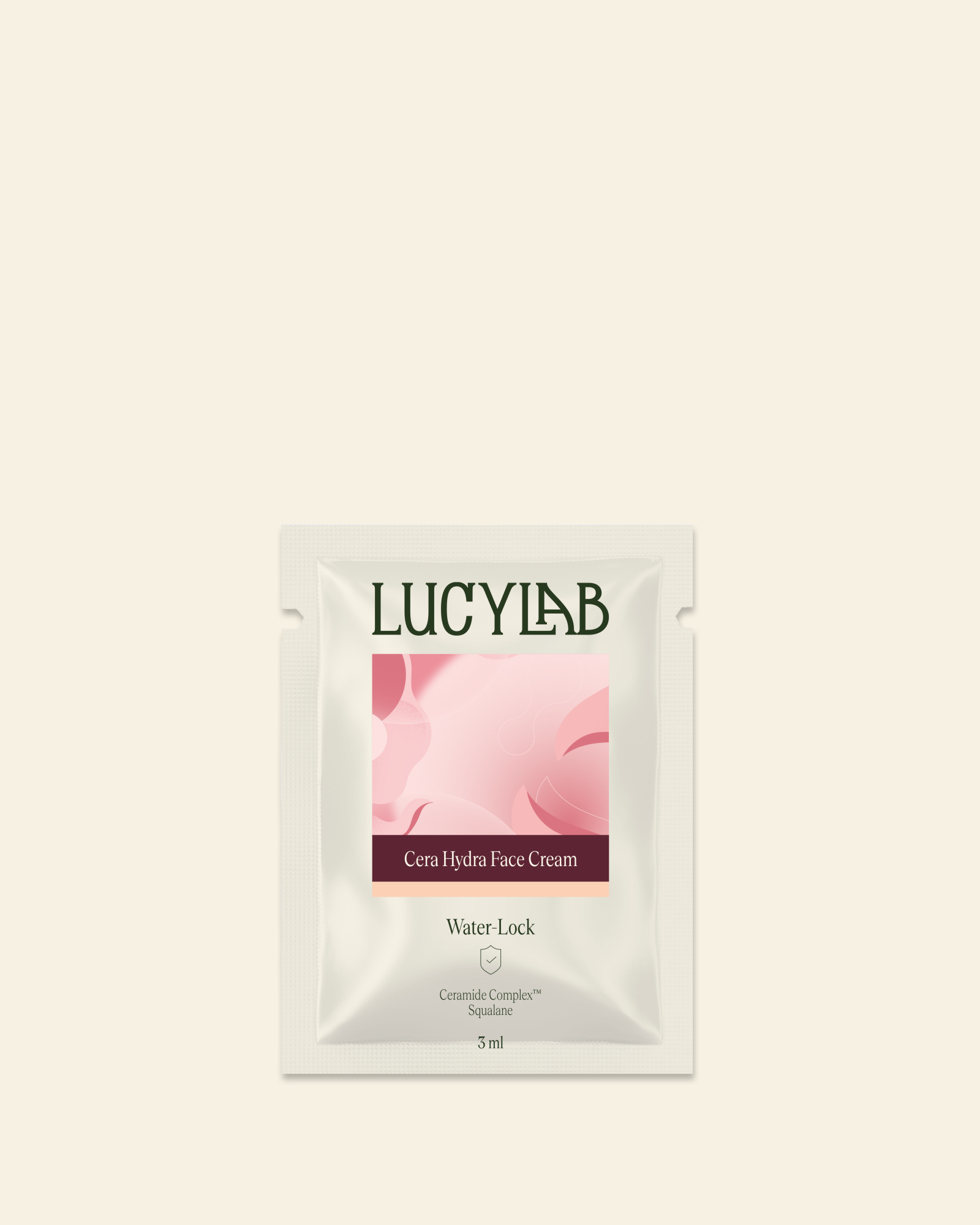 Sample - Cera Hydra Face Cream - Water-Lock 3 ml | LucyLab