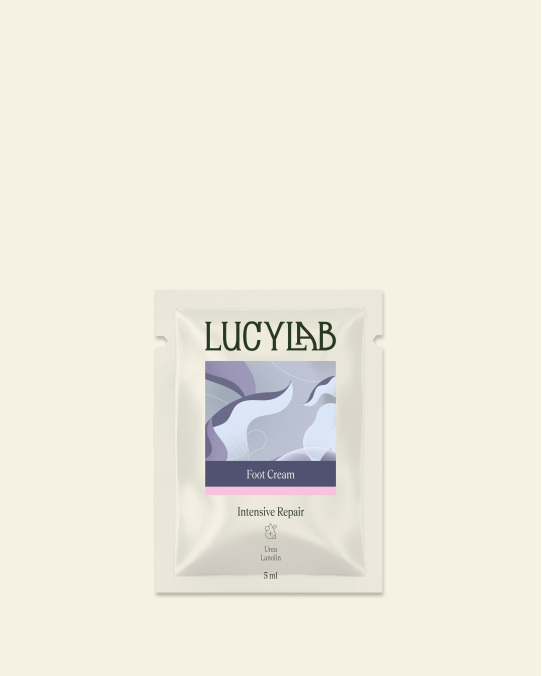 Sample - Foot Cream - Intensive Repair 5 ml | LucyLab
