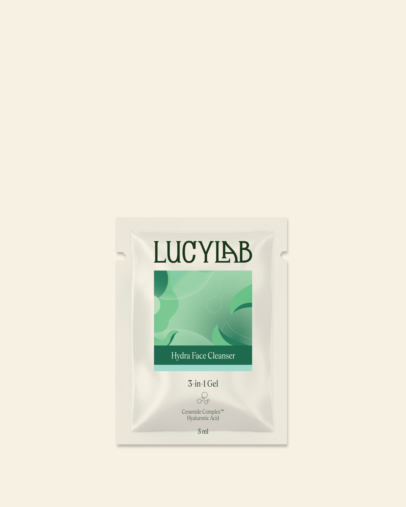 Sample - Hydra Face Cleanser 3-in-1 Gel 5 ml | LucyLab