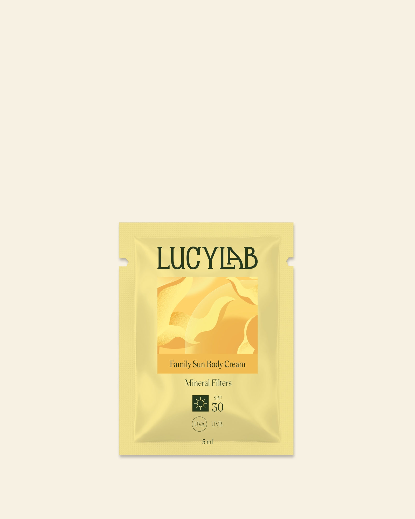 Sample - Family Sun Body Cream SPF 50, 5 ml | LucyLab