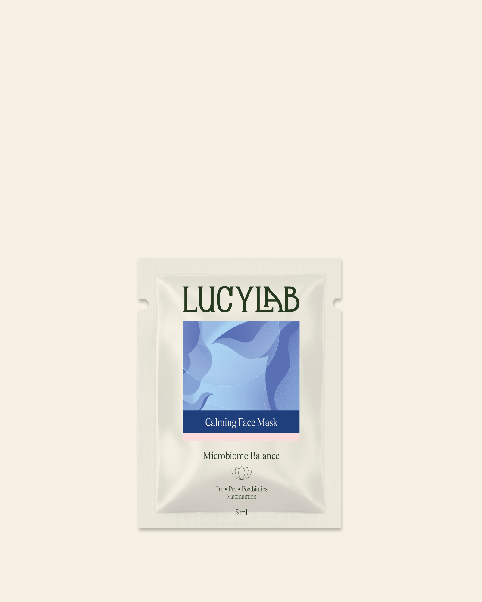 Sample - Calming Face Mask - Microbiome Balance 5 ml | LucyLab